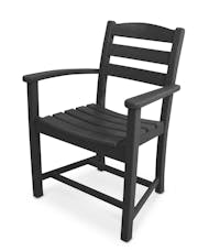 La Casa Cafe Dining Arm Chair - Black