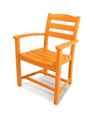 La Casa Cafe Dining Arm Chair - Tangerine