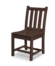 Traditional Garden Dining Side Chair - Mahogany