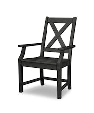 Braxton Dining Arm Chair - Black