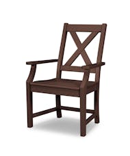 Braxton Dining Arm Chair - Mahogany