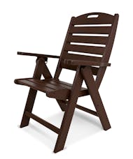 Nautical Highback Chair - Mahogany