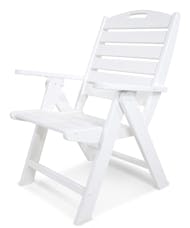 Nautical Highback Chair - White