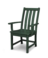 Vineyard Dining Arm Chair - Green