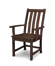 Vineyard Dining Arm Chair - Mahogany