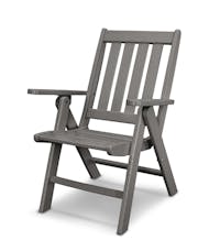 Vineyard Folding Dining Chair - Slate Grey