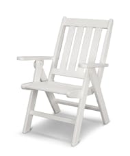 Vineyard Folding Dining Chair - White