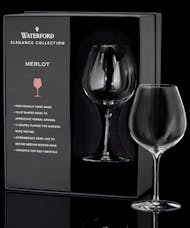Elegance Merlot Wine Glass, Pair